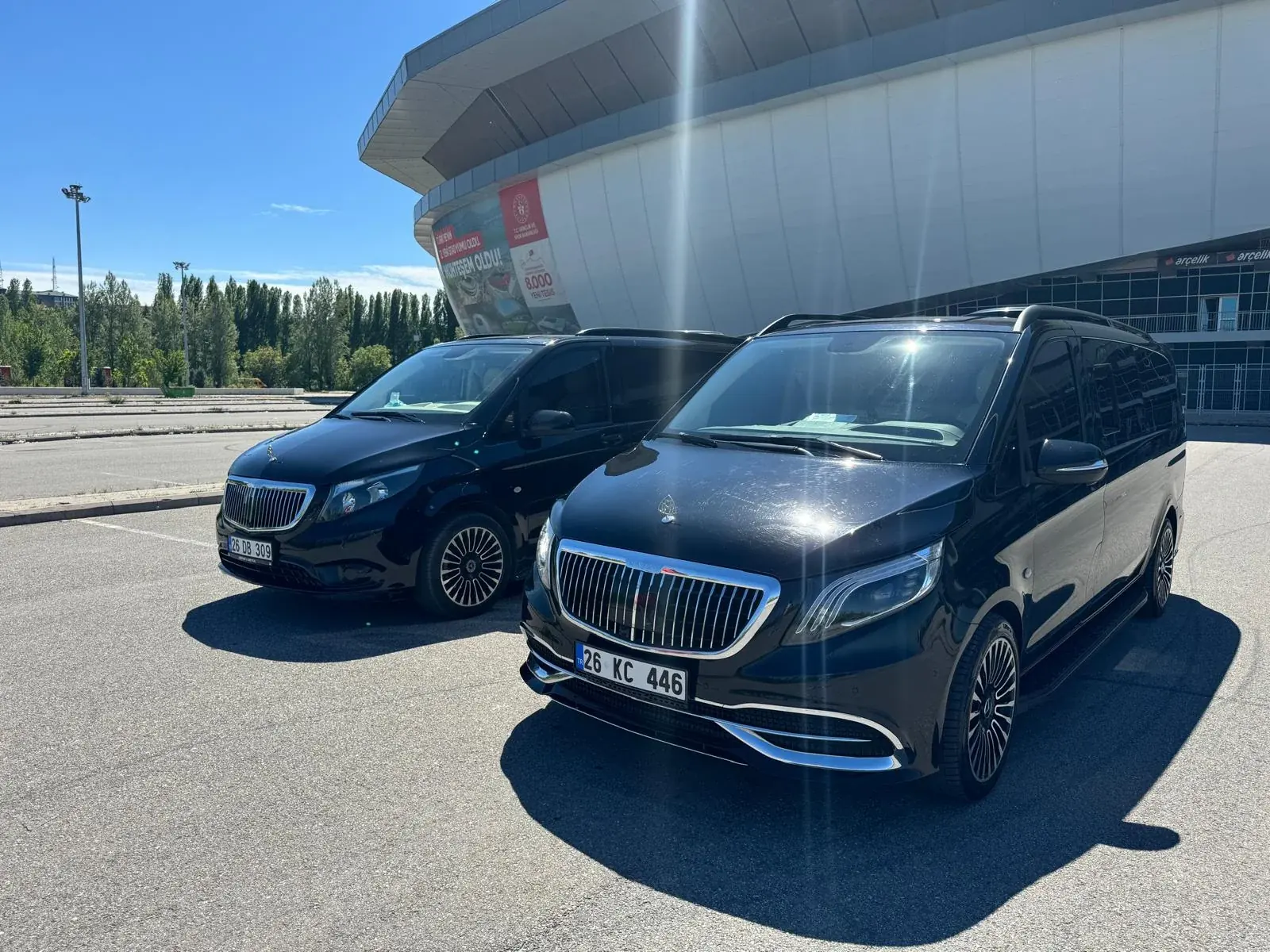 Mercedes Vito Maybach VIP transfer araçları